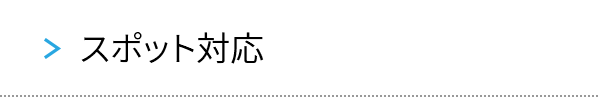 スポット対応